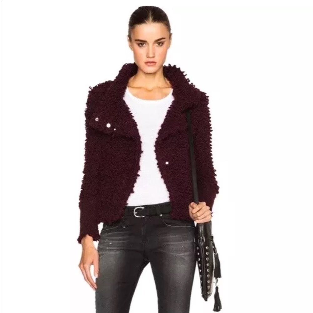 Iro Caty Sweater Jacket Size 38